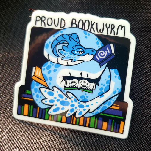 Book Wyrm Stickers