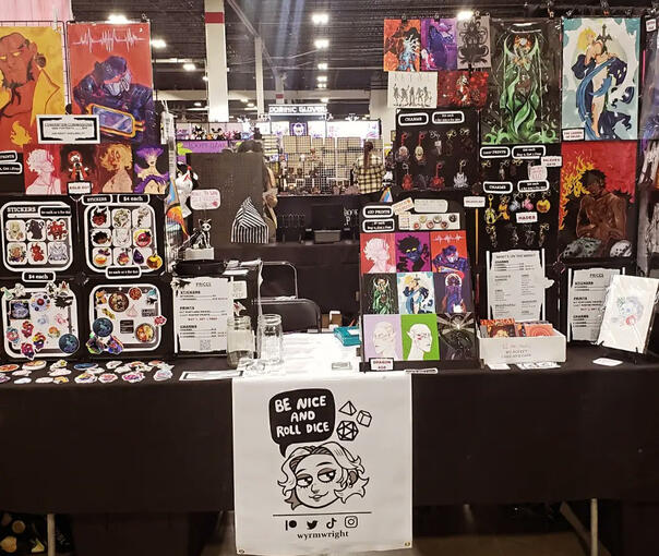 Artist Alley Display Ex. 2- MC3 2024