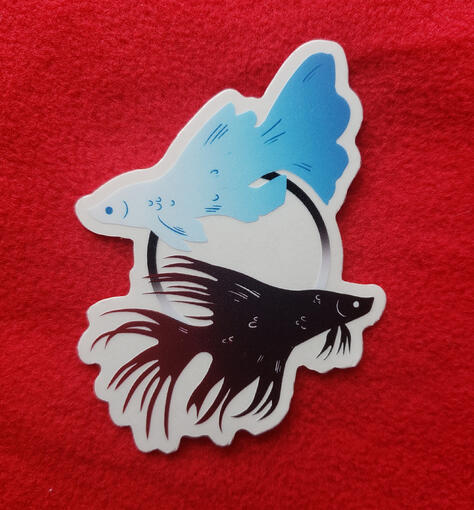 --- Fish Sticker